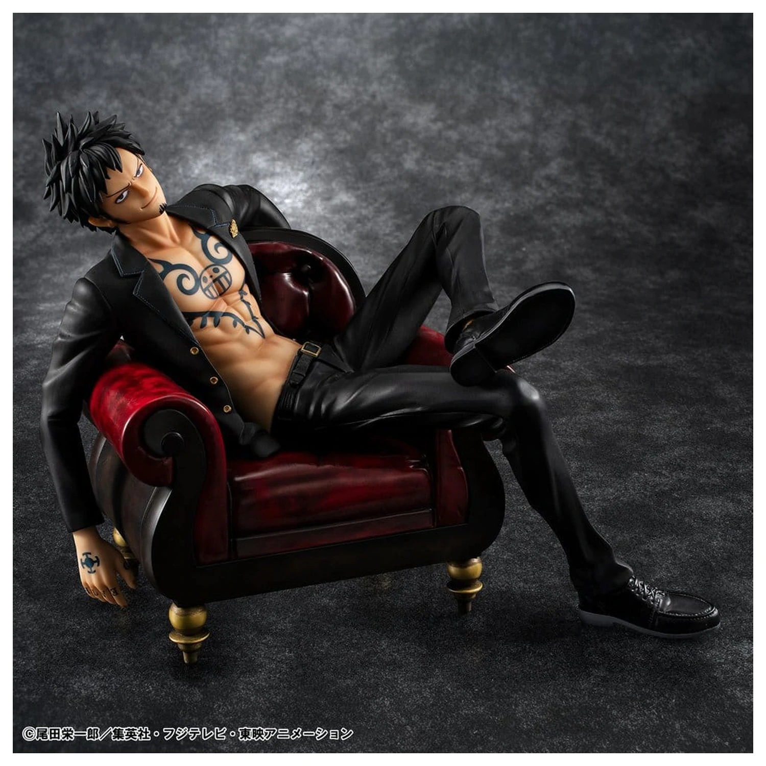One Piece Portrait.Of.Pirates "S.O.C" PVC figura Trafalgar Law Ver.R termékfotó