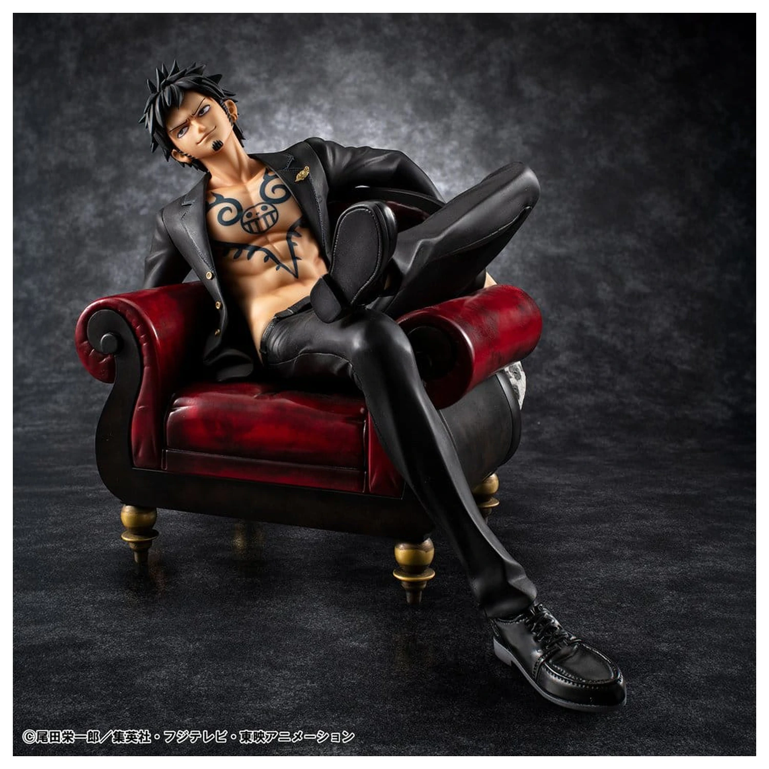 One Piece Portrait.Of.Pirates "S.O.C" PVC figura Trafalgar Law Ver.R termékfotó