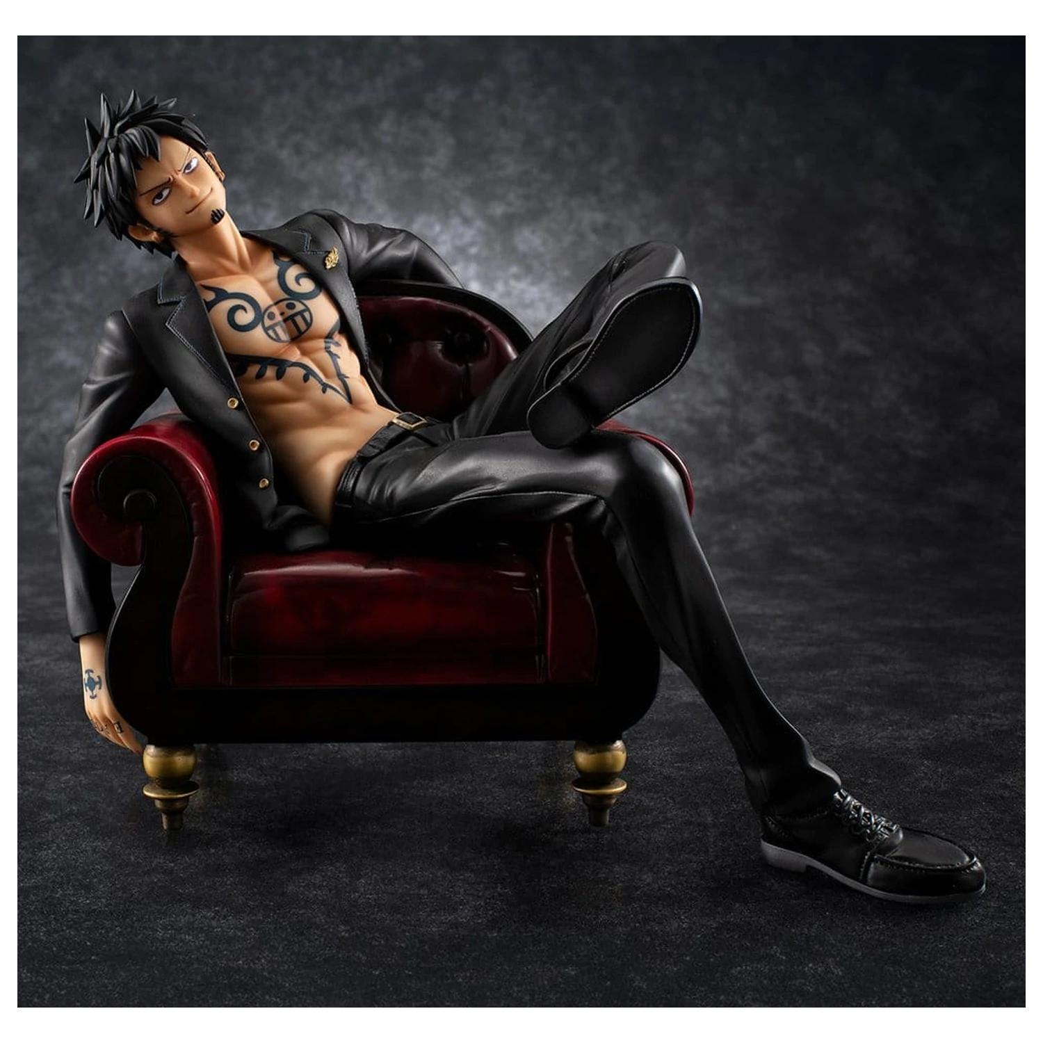 One Piece Portrait.Of.Pirates "S.O.C" PVC figura Trafalgar Law Ver.R termékfotó