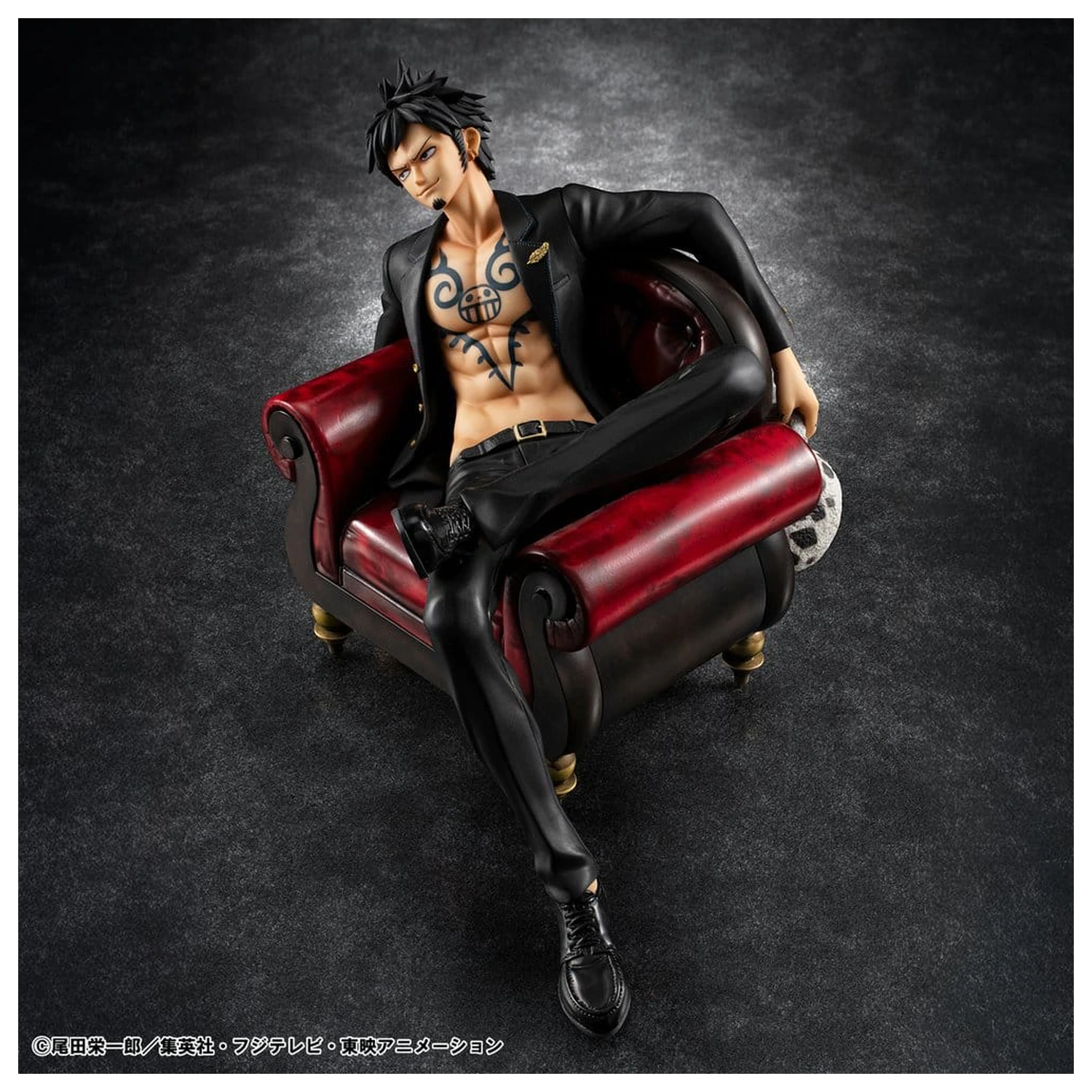One Piece Portrait.Of.Pirates "S.O.C" PVC figura Trafalgar Law Ver.R termékfotó