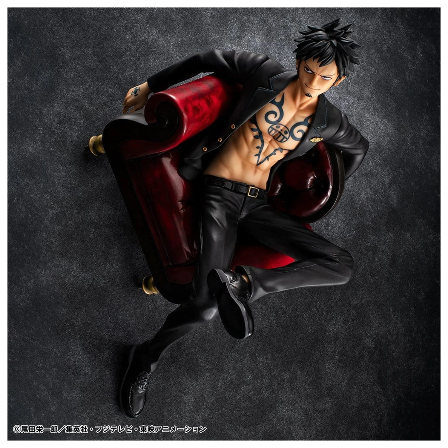 One Piece Portrait.Of.Pirates "S.O.C" PVC figura Trafalgar Law Ver.R termékfotó