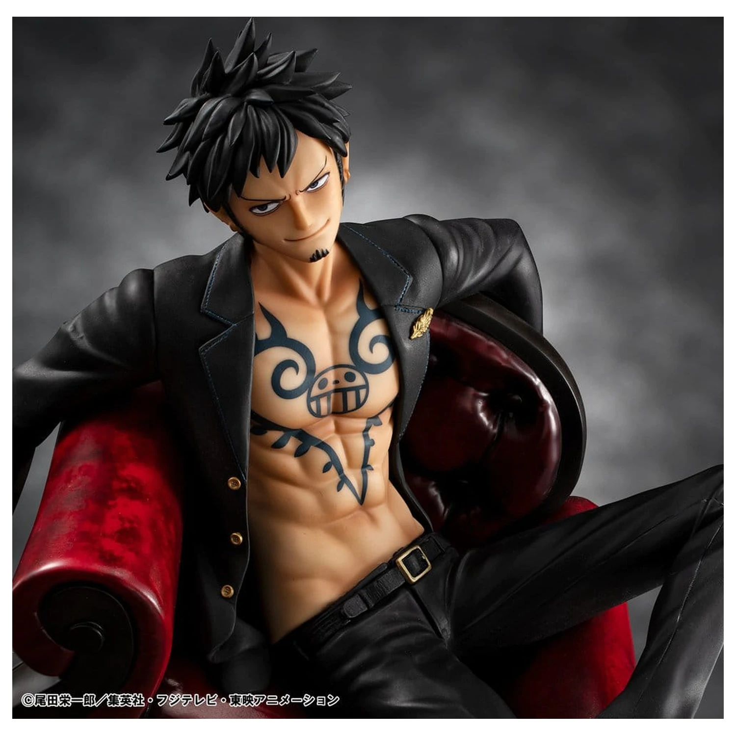 One Piece Portrait.Of.Pirates "S.O.C" PVC figura Trafalgar Law Ver.R termékfotó