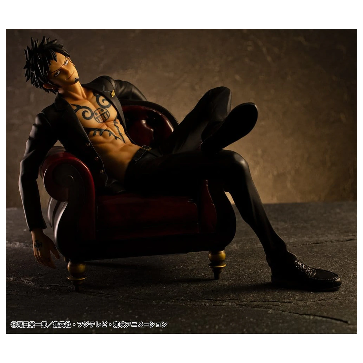 One Piece Portrait.Of.Pirates "S.O.C" PVC figura Trafalgar Law Ver.R termékfotó