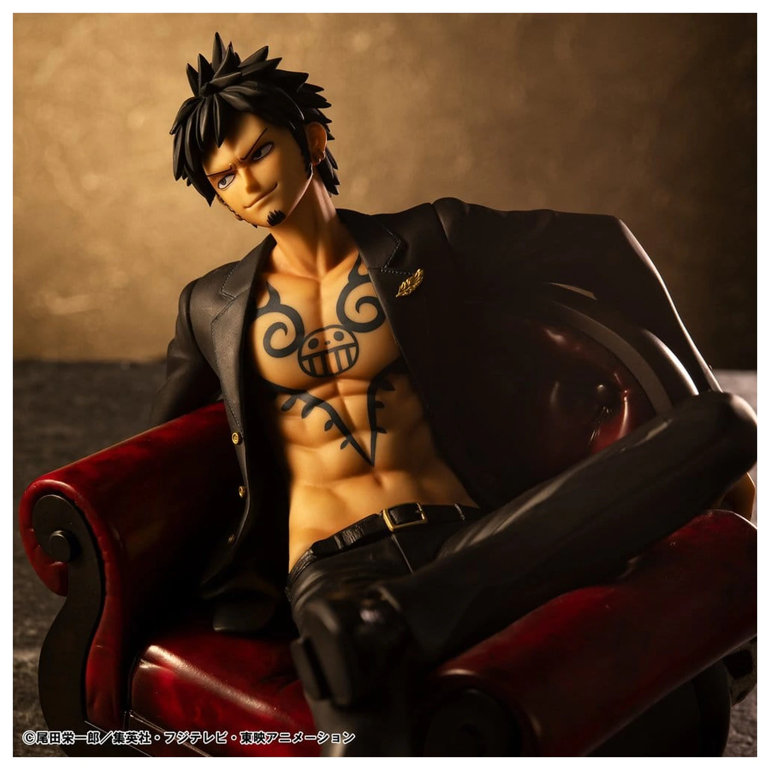 One Piece Portrait.Of.Pirates "S.O.C" PVC figura Trafalgar Law Ver.R termékfotó