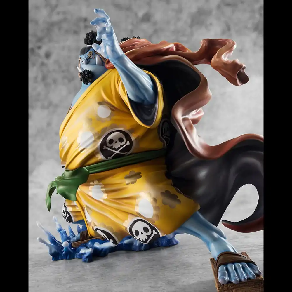 One Piece Portrait Of Pirates SA-MAXIMUM Knight of the Sea Jinbe Limited Reprint PVC szobor figura 25 cm termékfotó