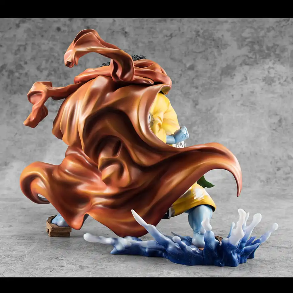 One Piece Portrait Of Pirates SA-MAXIMUM Knight of the Sea Jinbe Limited Reprint PVC szobor figura 25 cm termékfotó