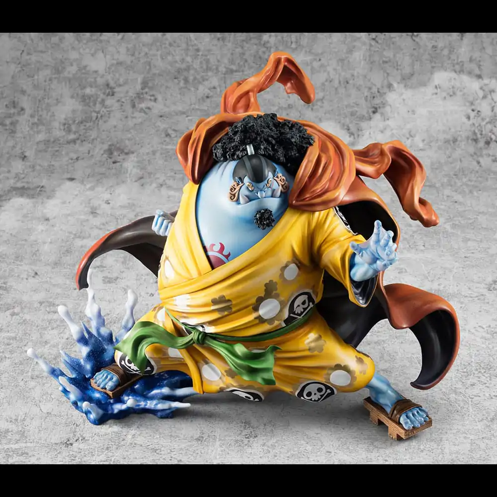 One Piece Portrait Of Pirates SA-MAXIMUM Knight of the Sea Jinbe Limited Reprint PVC szobor figura 25 cm termékfotó