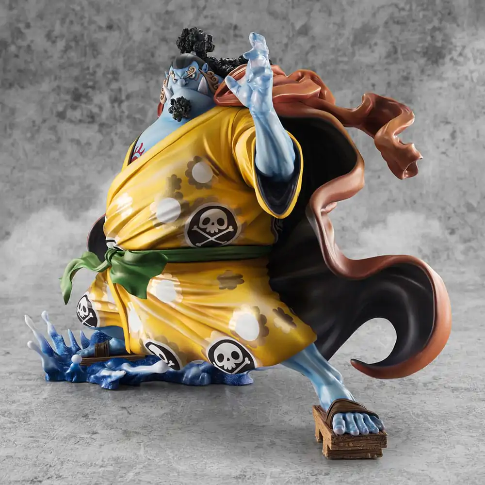 One Piece Portrait Of Pirates SA-MAXIMUM Knight of the Sea Jinbe Limited Reprint PVC szobor figura 25 cm termékfotó