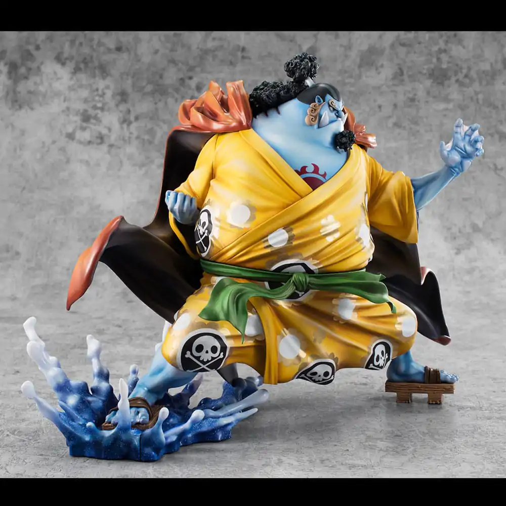 One Piece Portrait Of Pirates SA-MAXIMUM Knight of the Sea Jinbe Limited Reprint PVC szobor figura 25 cm termékfotó