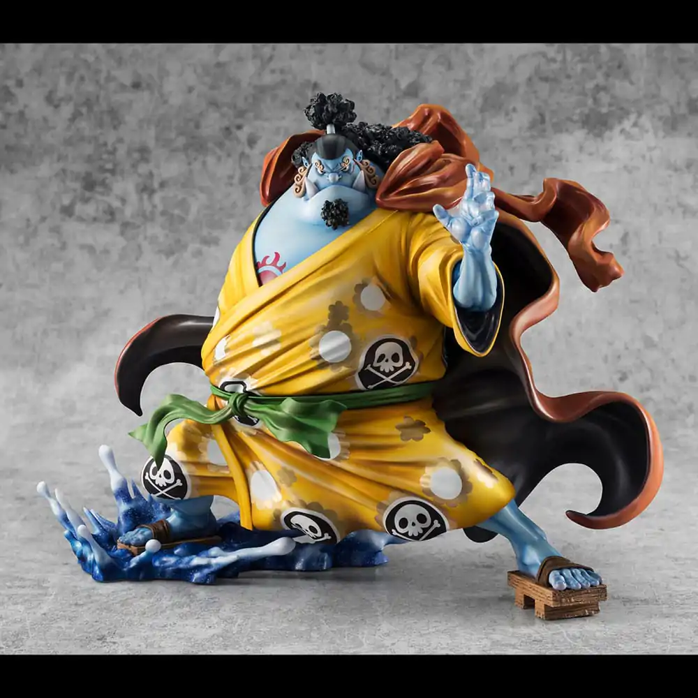 One Piece Portrait Of Pirates SA-MAXIMUM Knight of the Sea Jinbe Limited Reprint PVC szobor figura 25 cm termékfotó