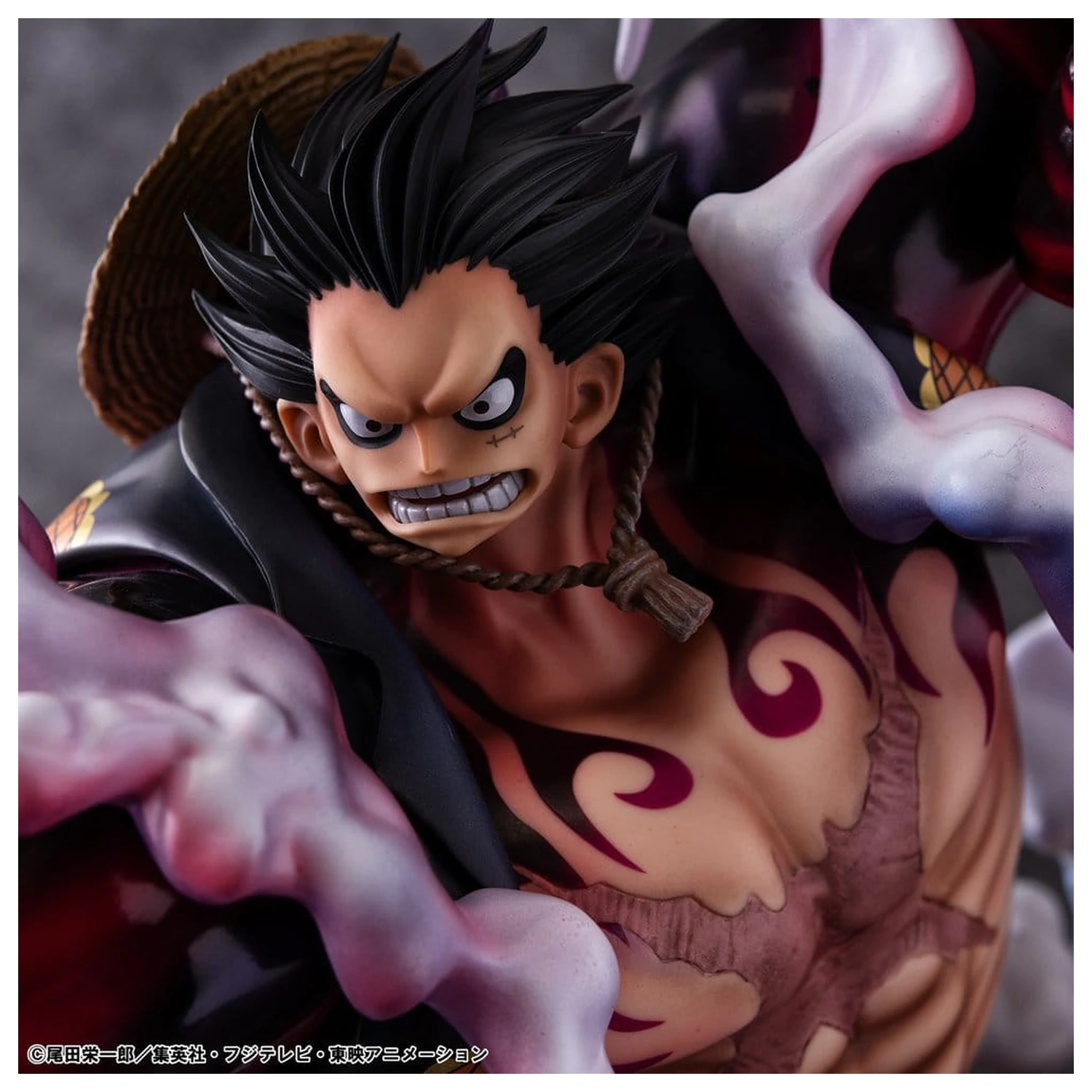 One Piece Portrait.Of.Pirates SA-Maximum Monkey D. Luffy Gear 4 Bounce-Man 10th Limited Ver. PVC figura 30 cm termékfotó