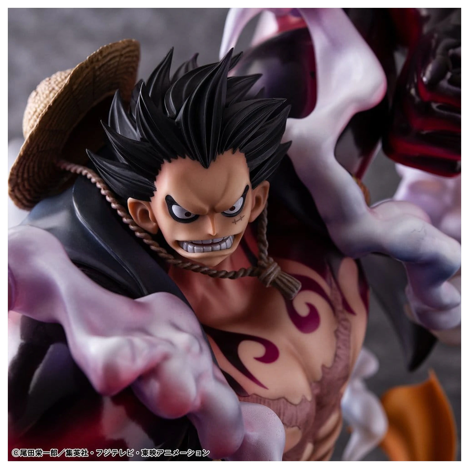 One Piece Portrait.Of.Pirates SA-Maximum Monkey D. Luffy Gear 4 Bounce-Man 10th Limited Ver. PVC figura 30 cm termékfotó