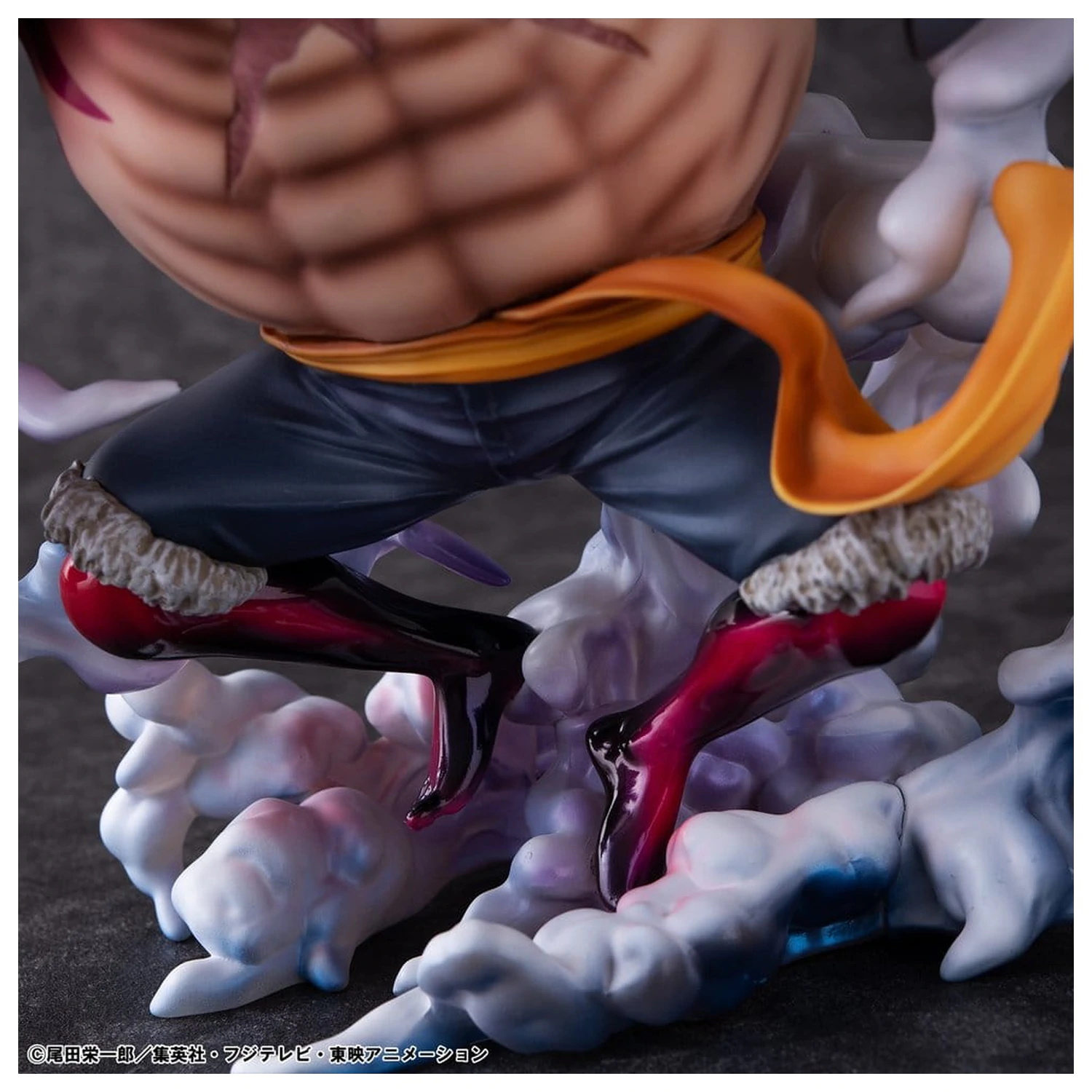 One Piece Portrait.Of.Pirates SA-Maximum Monkey D. Luffy Gear 4 Bounce-Man 10th Limited Ver. PVC figura 30 cm termékfotó
