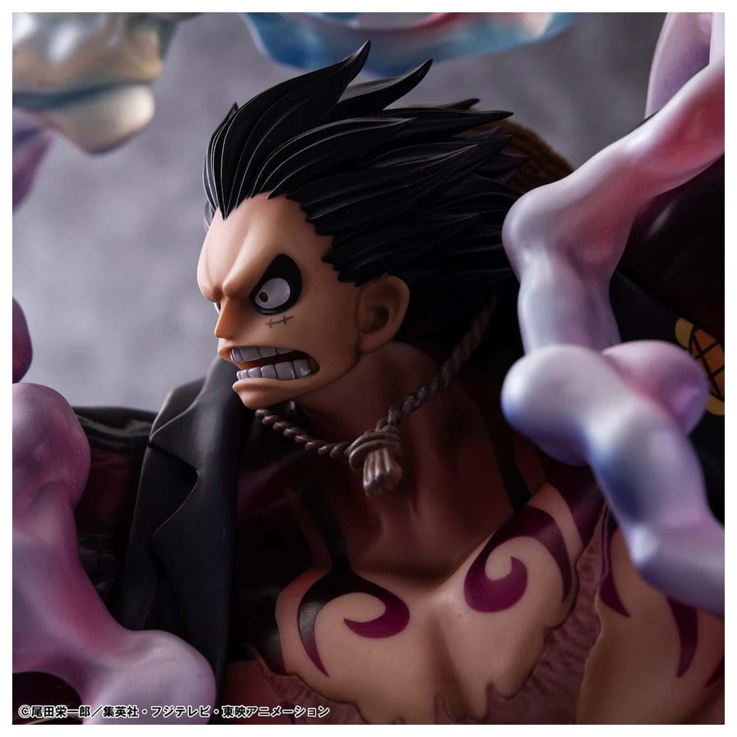 One Piece Portrait.Of.Pirates SA-Maximum Monkey D. Luffy Gear 4 Bounce-Man 10th Limited Ver. PVC figura 30 cm termékfotó