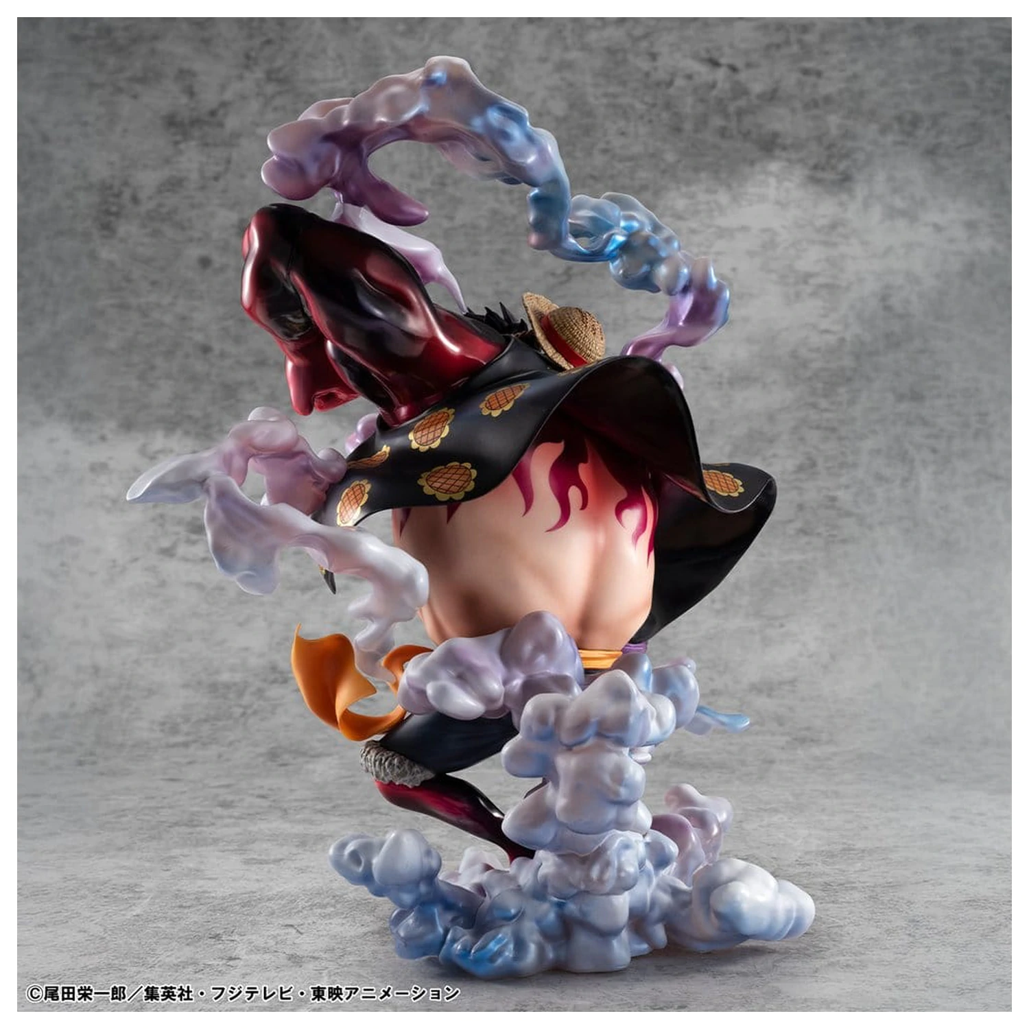 One Piece Portrait.Of.Pirates SA-Maximum Monkey D. Luffy Gear 4 Bounce-Man 10th Limited Ver. PVC figura 30 cm termékfotó