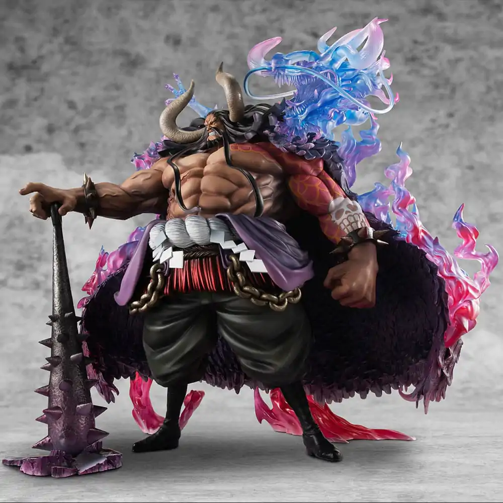 One Piece Portrait Of Pirates WA-MAXIMUM Kaido the Beast(Super limited reprint) PVC szobor figura 38 cm termékfotó