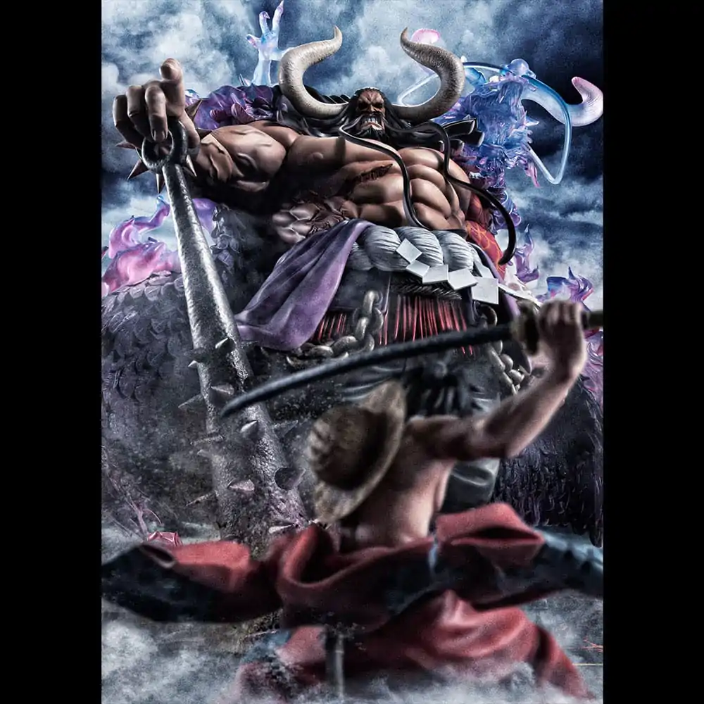 One Piece Portrait Of Pirates WA-MAXIMUM Kaido the Beast(Super limited reprint) PVC szobor figura 38 cm termékfotó