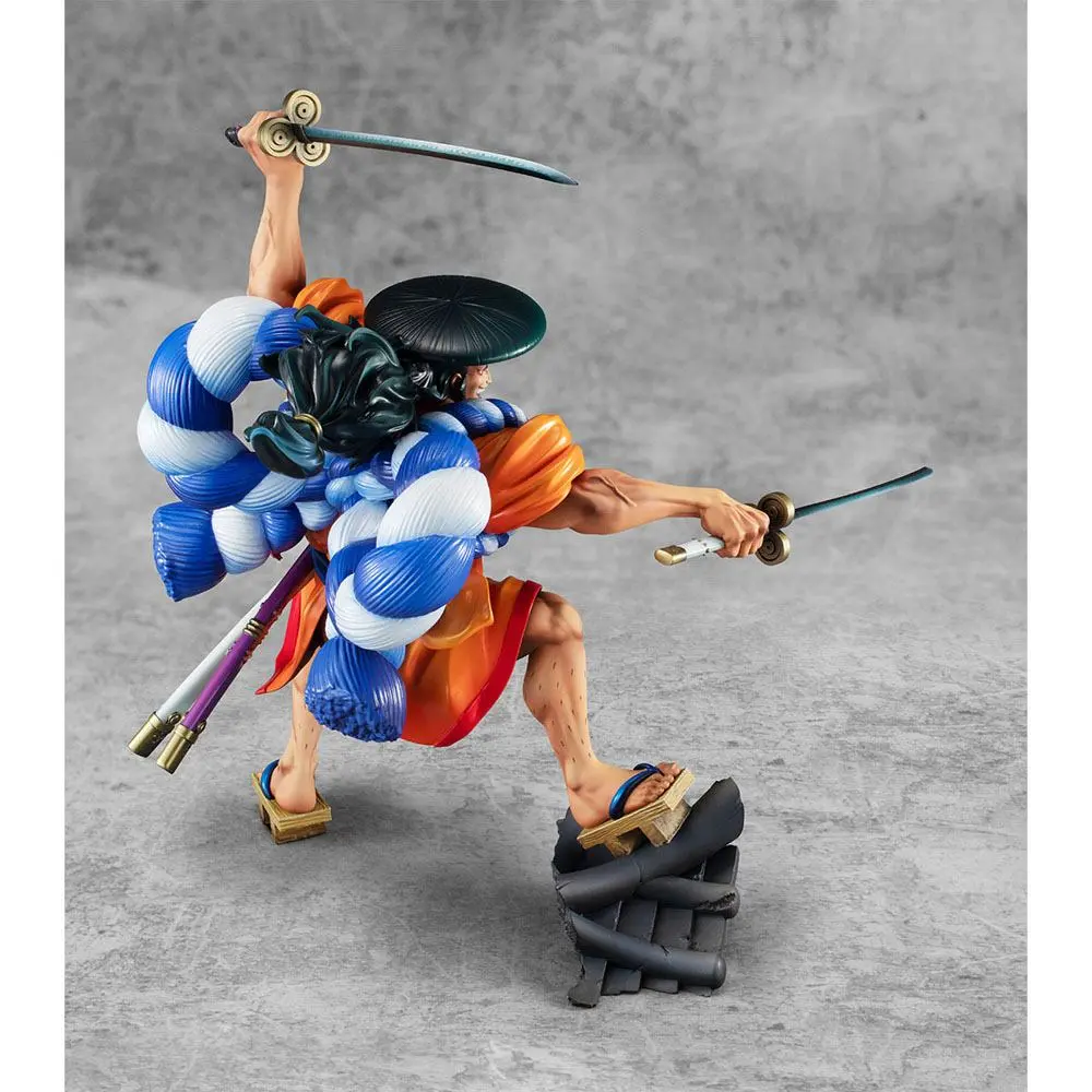 One Piece Portrait Of Pirates Warriors Alliance Oden Koduki PVC szobor figura 21 cm termékfotó