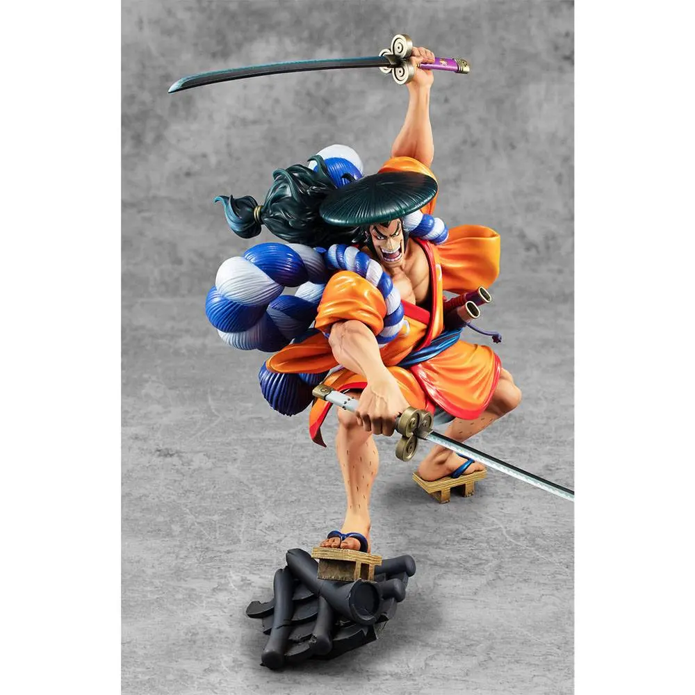 One Piece Portrait Of Pirates Warriors Alliance Oden Koduki PVC szobor figura 21 cm termékfotó