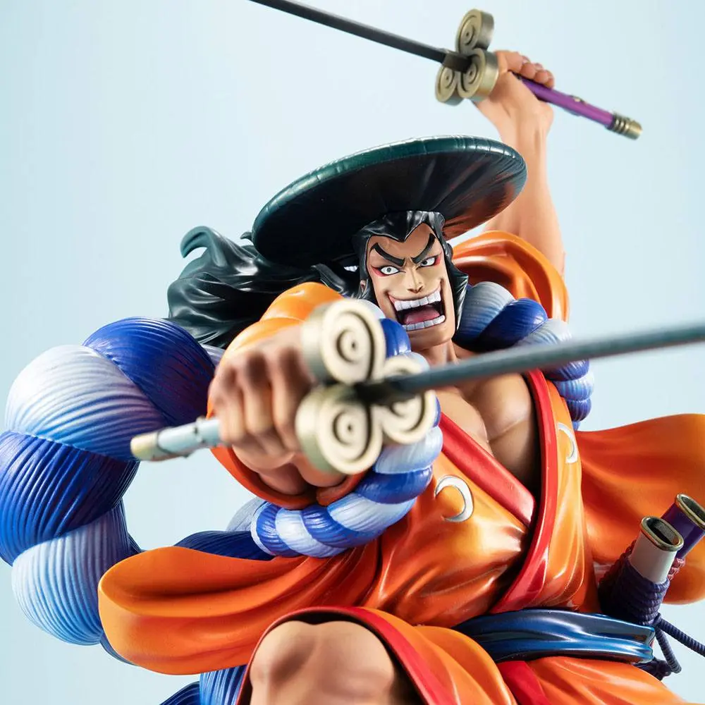 One Piece Portrait Of Pirates Warriors Alliance Oden Koduki PVC szobor figura 21 cm termékfotó