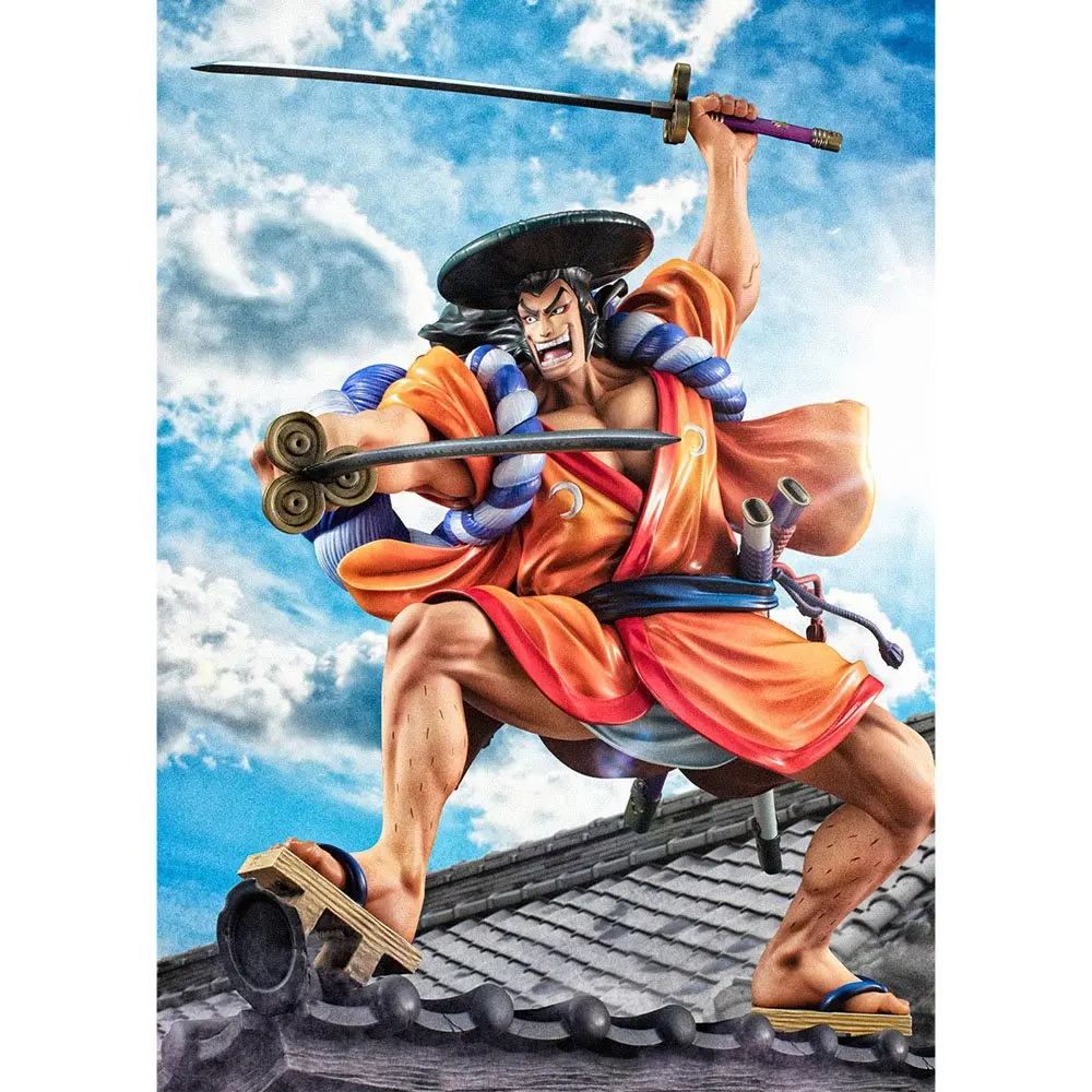 One Piece Portrait Of Pirates Warriors Alliance Oden Koduki PVC szobor figura 21 cm termékfotó