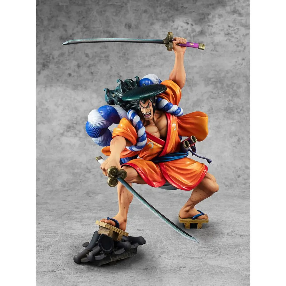 One Piece Portrait Of Pirates Warriors Alliance Oden Koduki PVC szobor figura 21 cm termékfotó