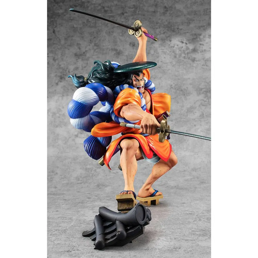 One Piece Portrait Of Pirates Warriors Alliance Oden Koduki PVC szobor figura 21 cm termékfotó