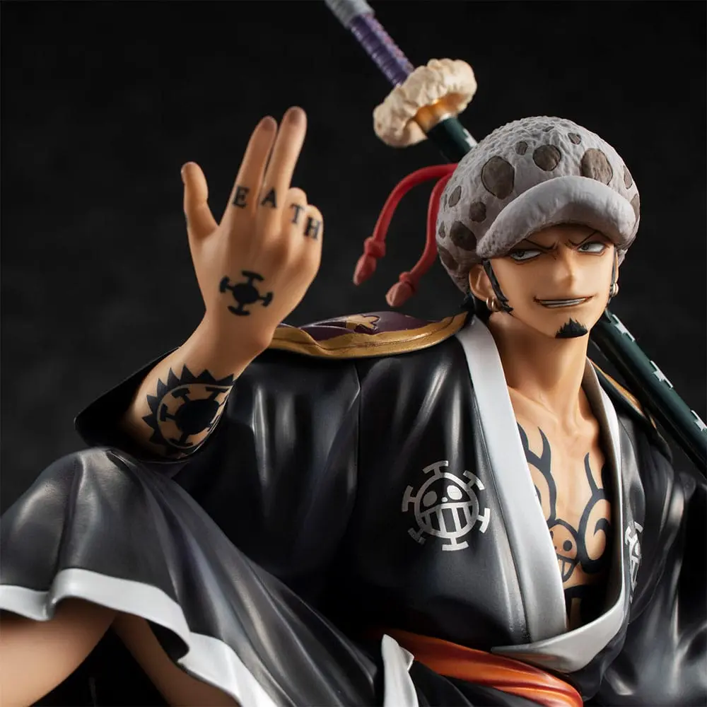 One Piece Portrait Of Pirates Warriors Alliance Trafalgar Law PVC szobor figura 17 cm termékfotó