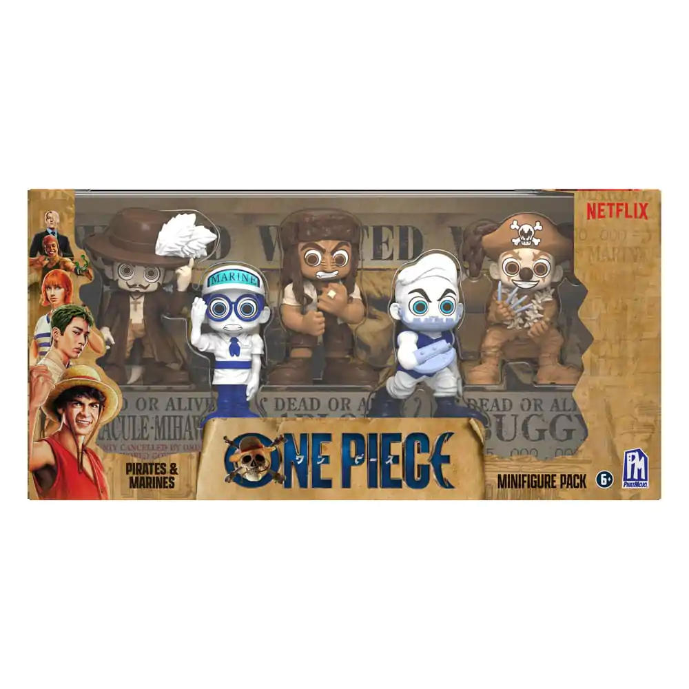 One Piece Prates & Marines Mini figura csomag 6 cm termékfotó