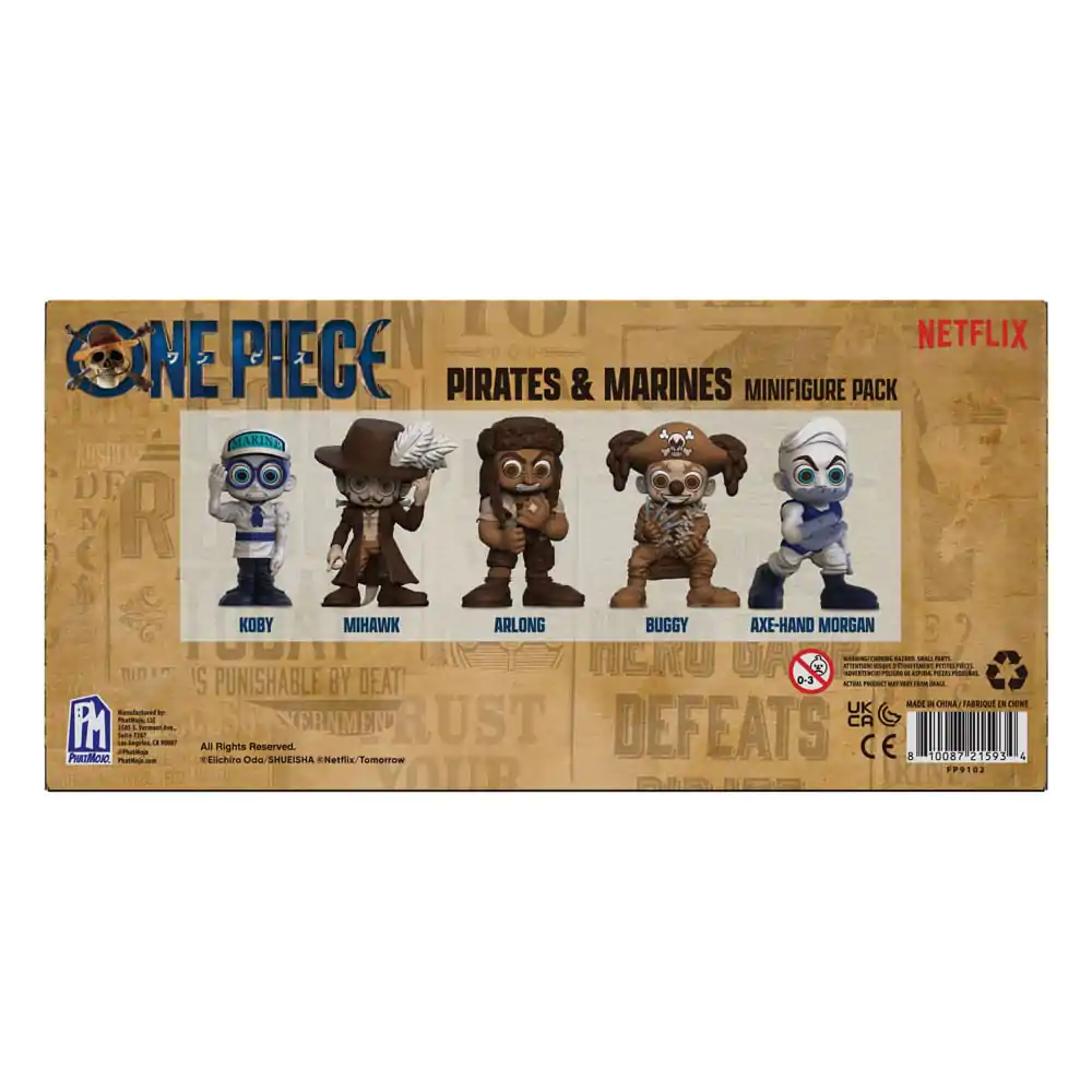 One Piece Prates & Marines Mini figura csomag 6 cm termékfotó