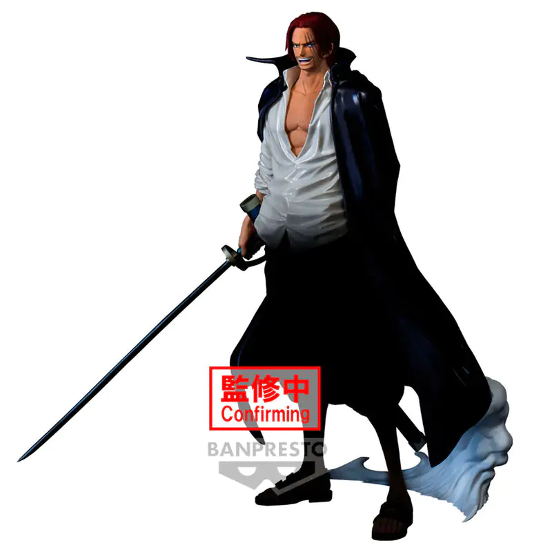 One Piece Premium Shanks The Metallic figura 30cm termékfotó