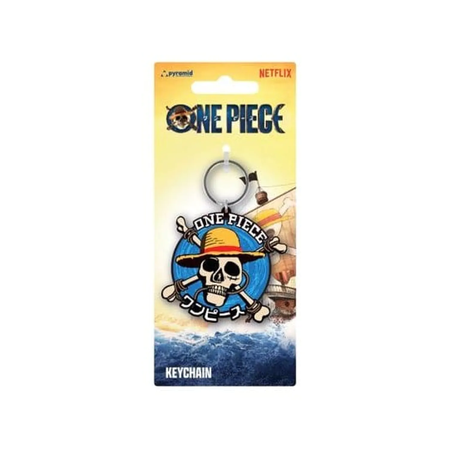 One Piece PVC kulcstartó Live Action Straw Hat Crew Icon termékfotó