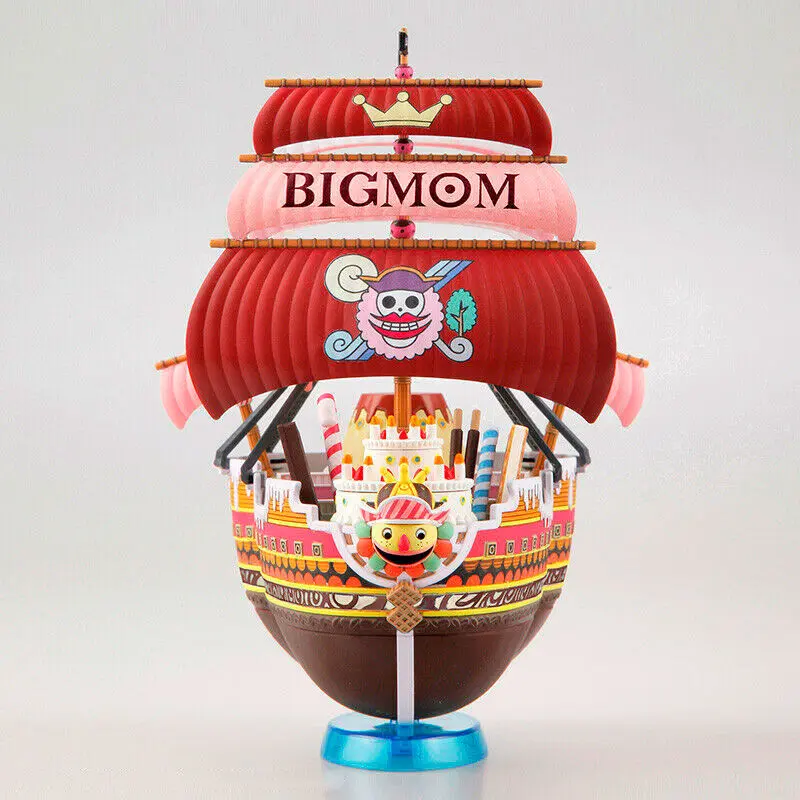 One Piece Queen-Mama-Chanter Ship modell készlet figura 15cm termékfotó
