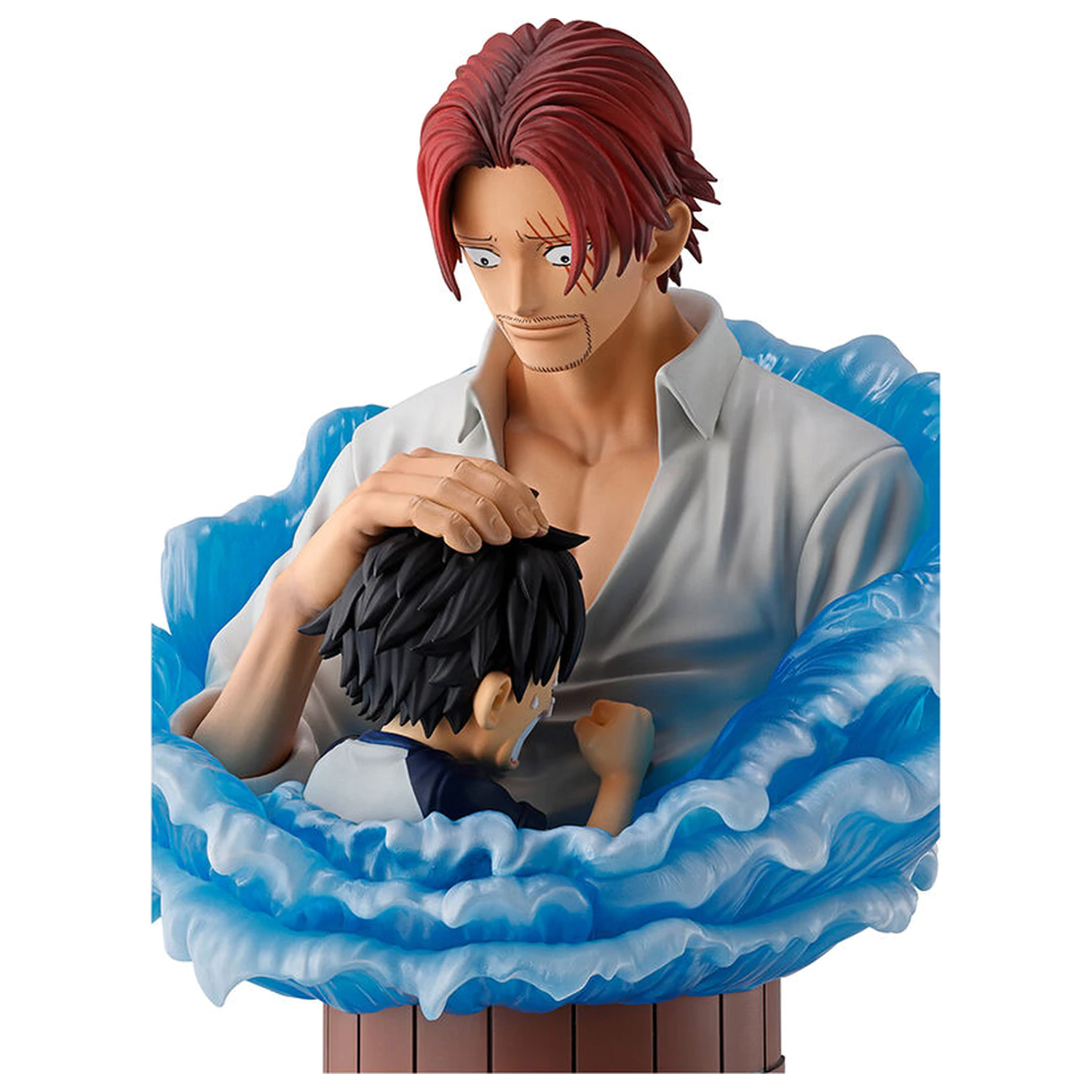 One Piece Red Hair Pirates Shanks & Luffy figura 15cm termékfotó