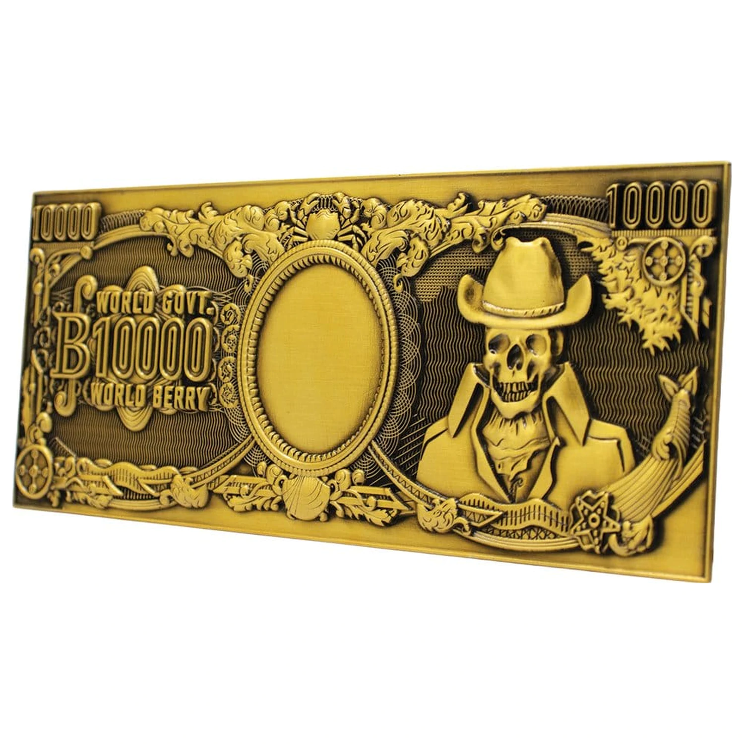 One Piece replika 10,000 World Berry Metal Banknote 6 x 15 cm termékfotó