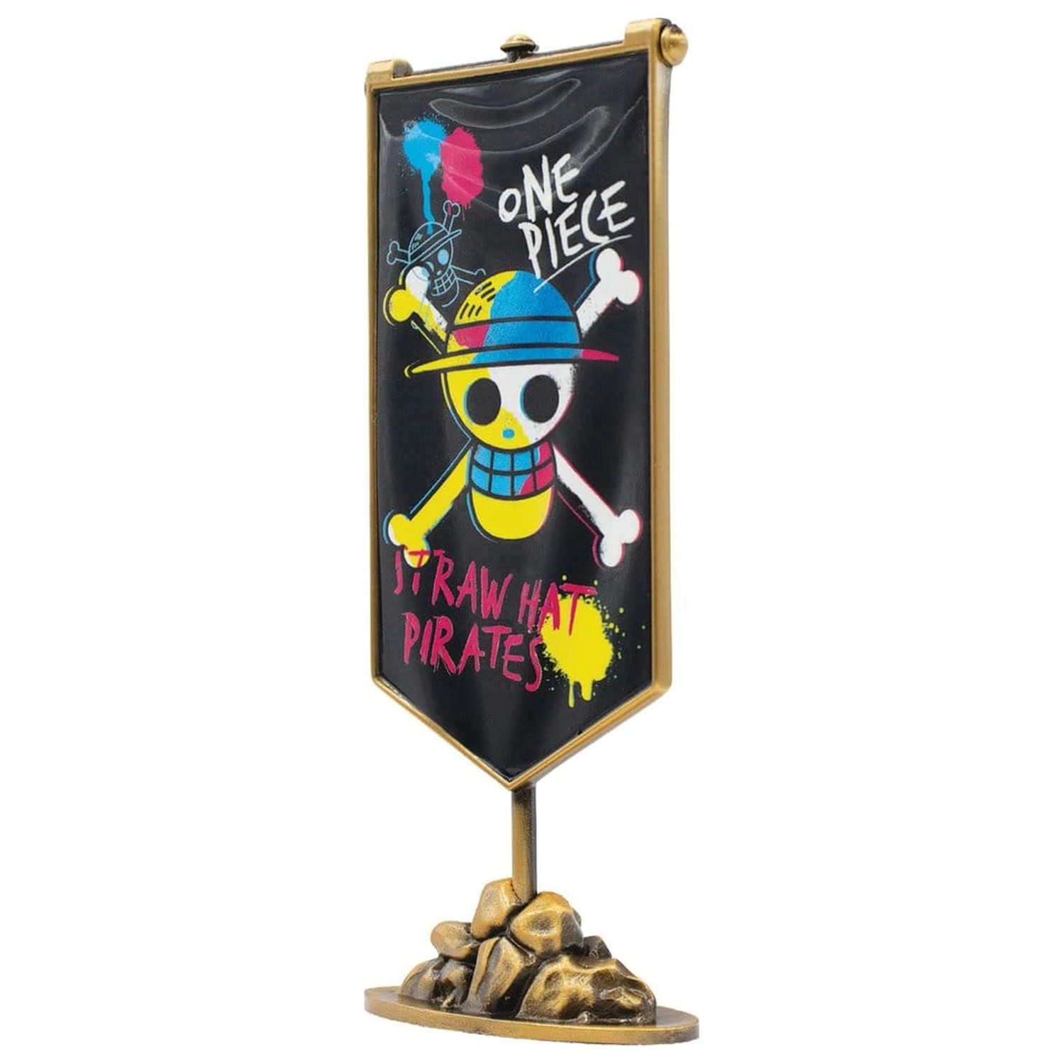 One Piece replika Straw Hat Pirates Metal Banner 11 x 6 cm termékfotó