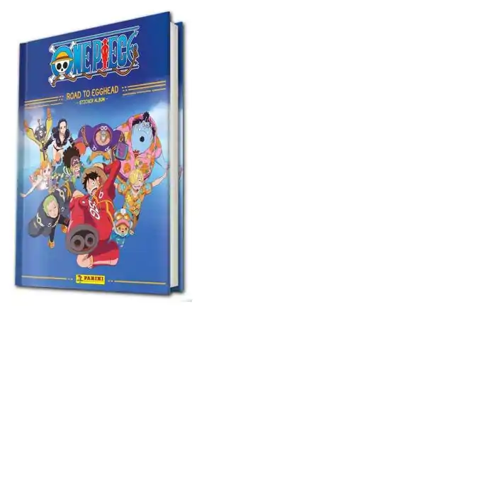 One Piece: Road to Egghead keményfedeles matrica album német nyelvű termékfotó