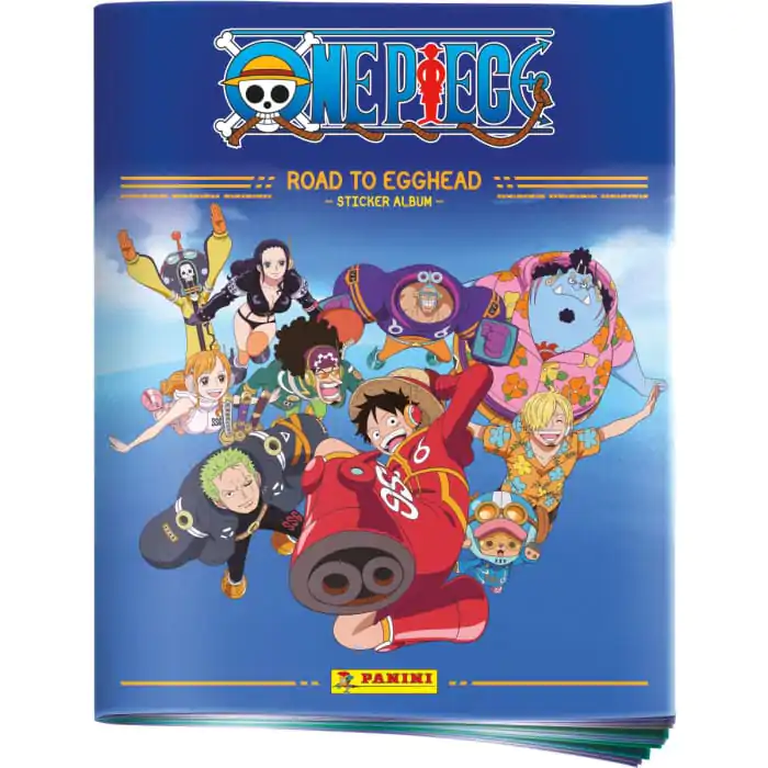 One Piece: Road to Egghead matrica album német nyelvű termékfotó
