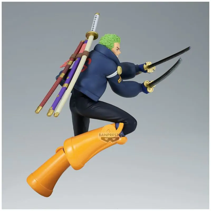 One Piece Roronoa Zoro Battle Record Collection figura 16cm termékfotó