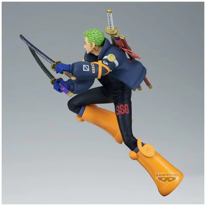 One Piece Roronoa Zoro Battle Record Collection figura 16cm termékfotó