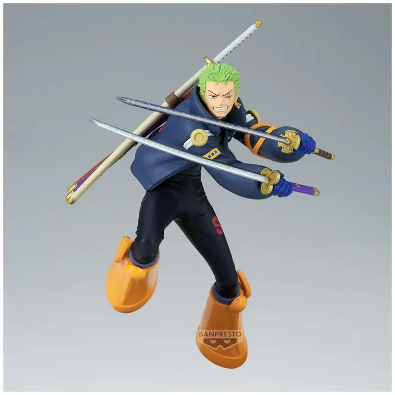 One Piece Roronoa Zoro Battle Record Collection figura 16cm termékfotó