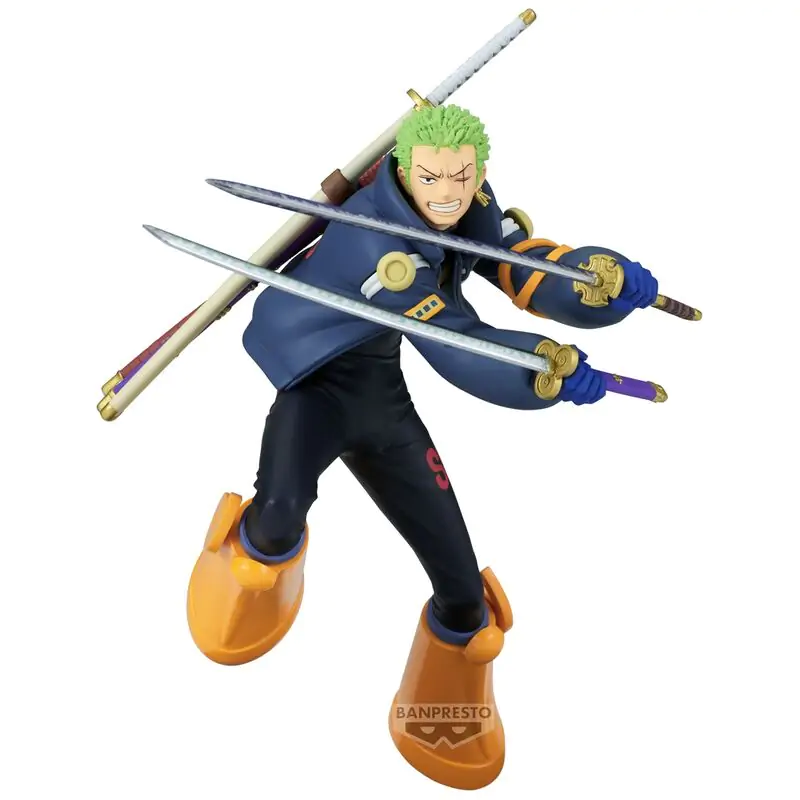 One Piece Roronoa Zoro Battle Record Collection figura 16cm termékfotó