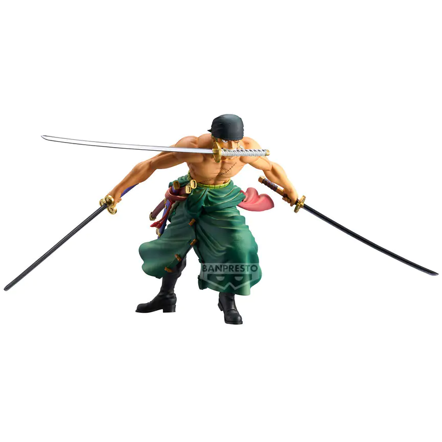 One Piece Roronoa Zoro Grandista figura 23cm termékfotó