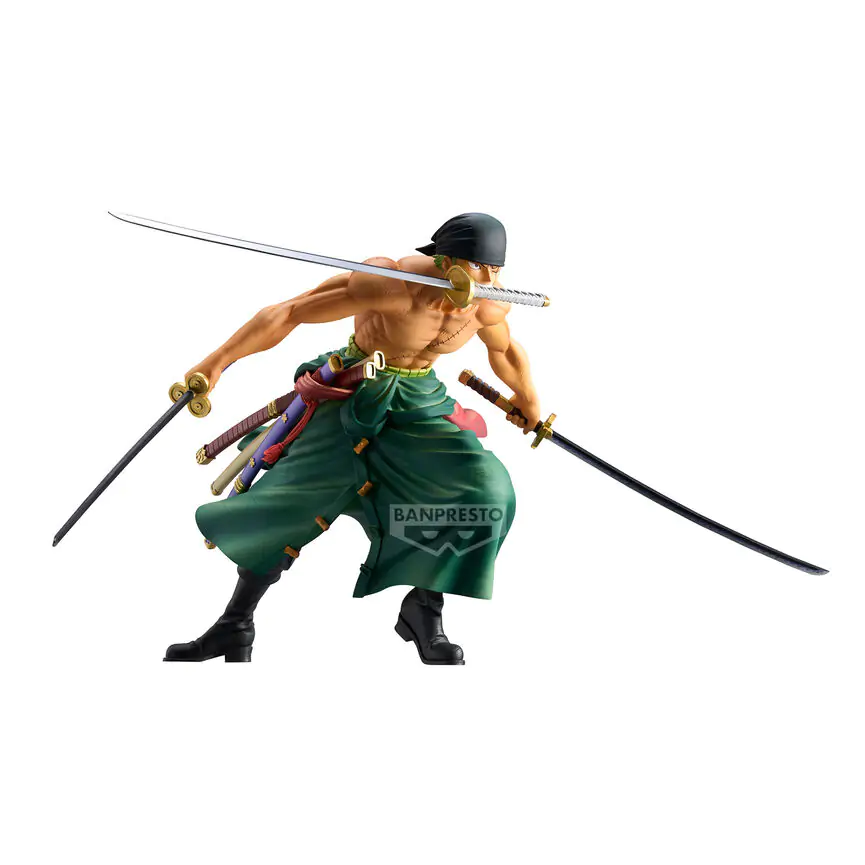 One Piece Roronoa Zoro Grandista figura 23cm termékfotó