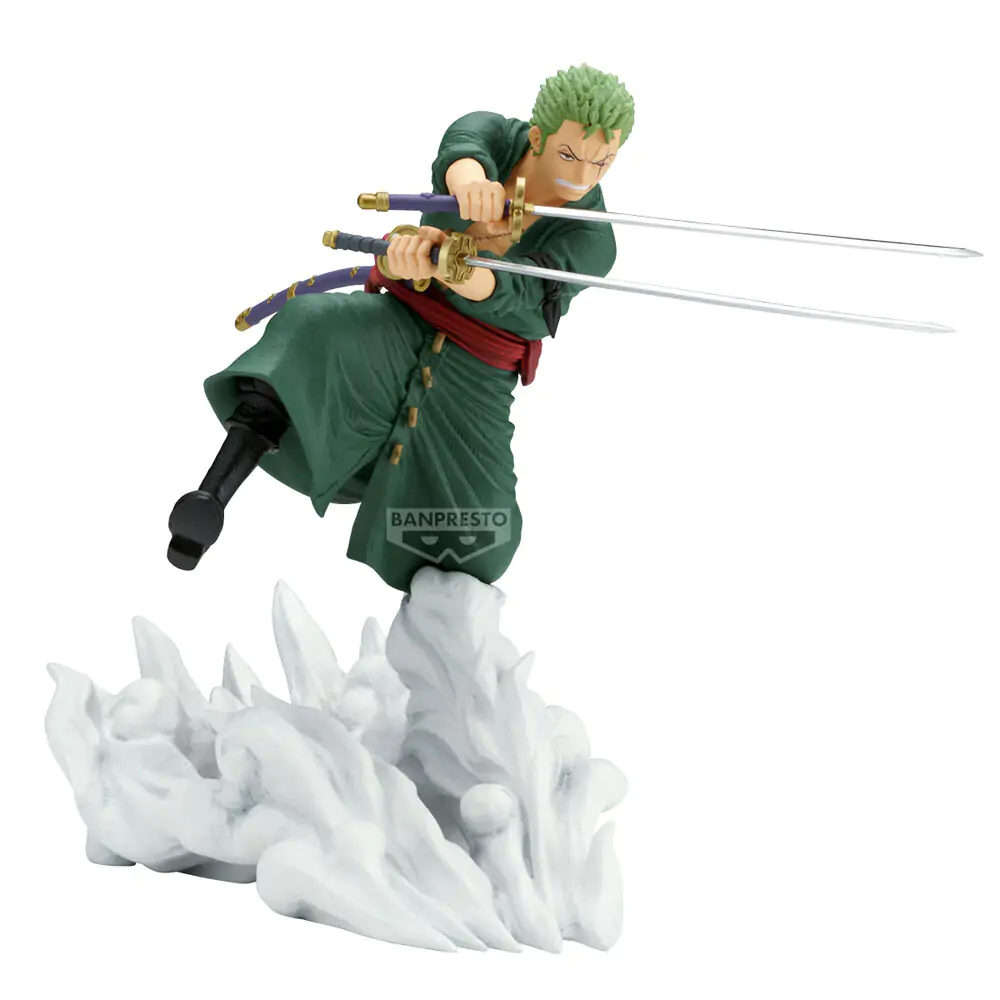 One Piece Roronoa Zoro Senkozekkei figura 15cm termékfotó