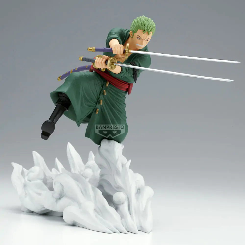 One Piece Roronoa Zoro Senkozekkei figura 15cm termékfotó