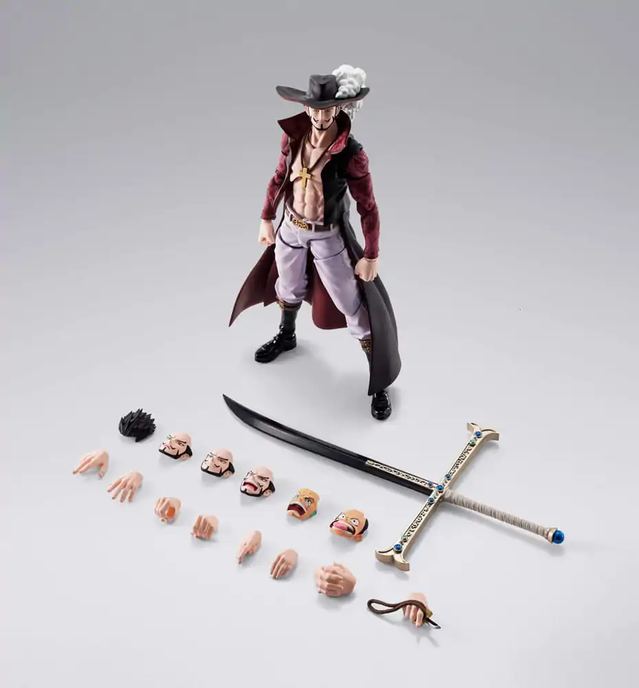 One Piece S.H.Figuarts akciófigura Dracule Mihawk Hawkeye 17 cm    termékfotó
