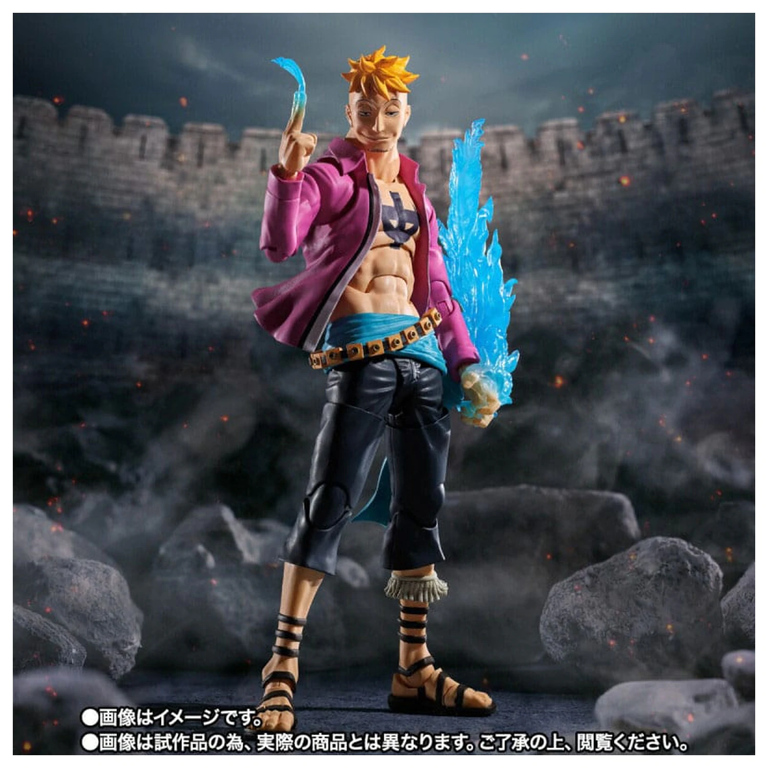 One Piece S.H.Figuarts akciófigura Marco Marineford 17 cm termékfotó