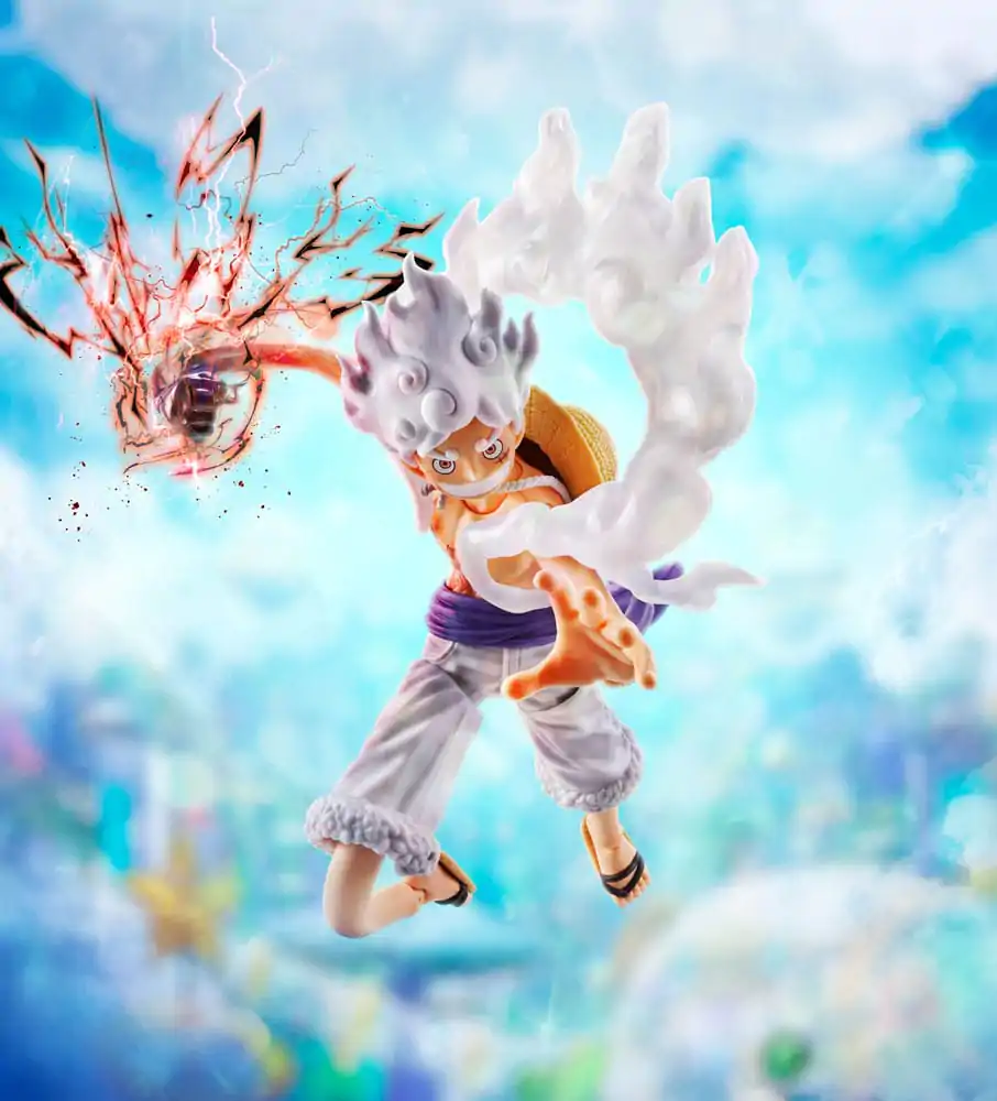 One Piece S.H.Figuarts akciófigura Monkey D. Luffy Gear 5 -Future Island Egghead- 15 cm termékfotó