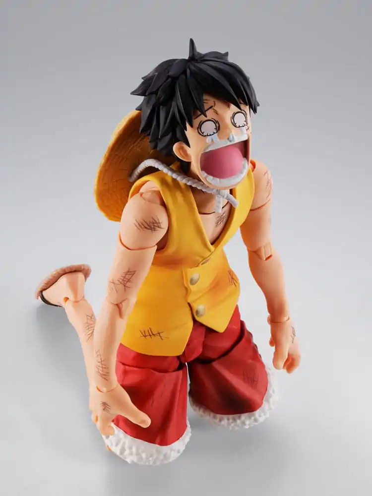 One Piece S.H.Figuarts akciófigura Monkey D. Luffy Marineford 15 cm termékfotó